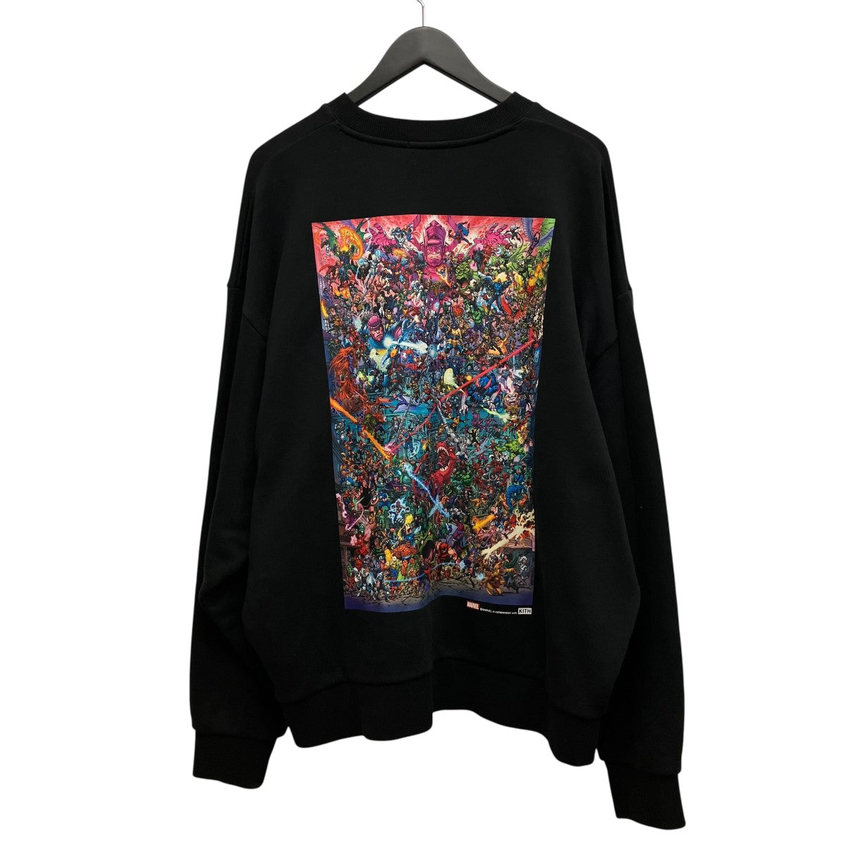 Villains Clash Vintage Nelson Crewneckバッグプリントスウェット24-072-060-0008-3-0