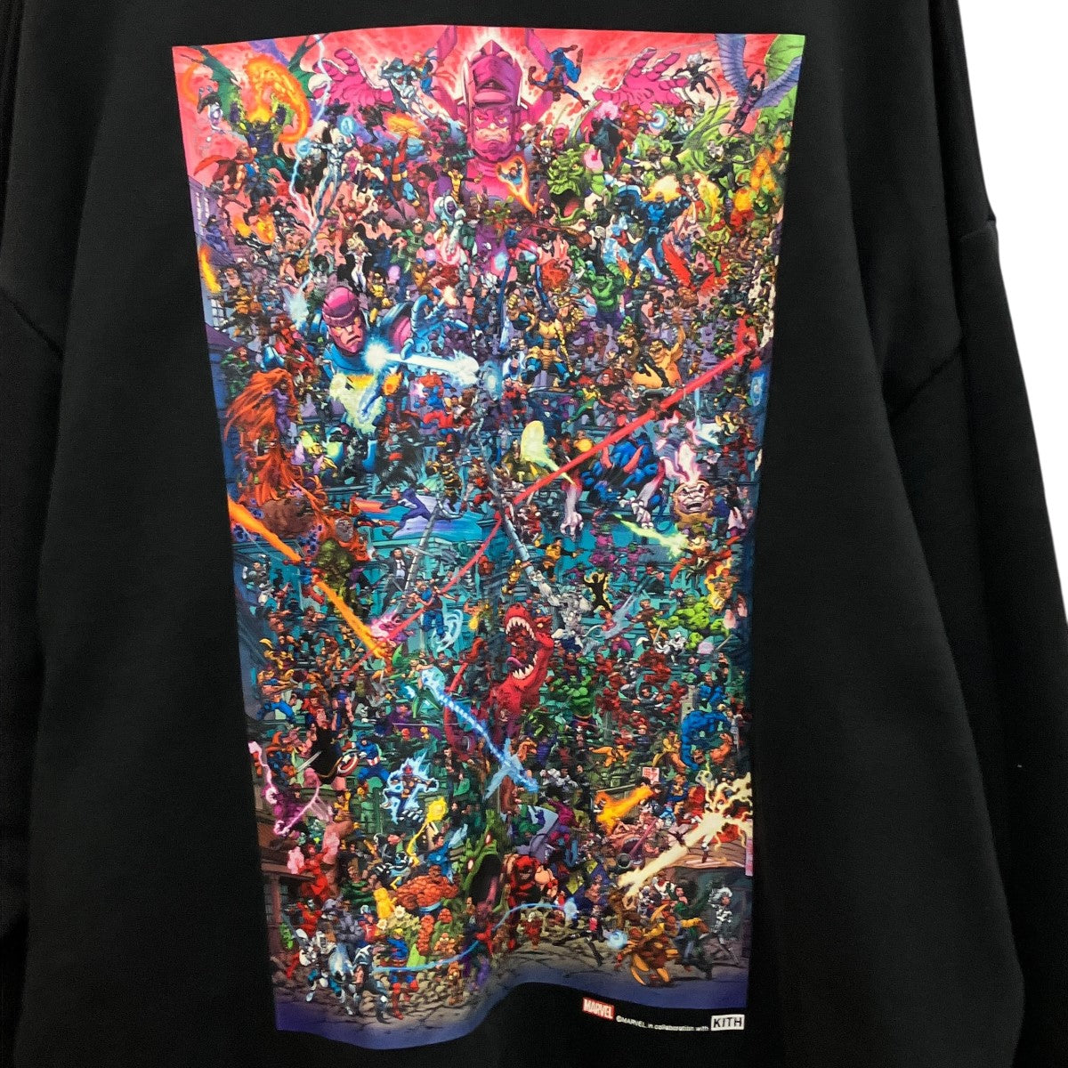 Villains Clash Vintage Nelson Crewneckバッグプリントスウェット24-072-060-0008-3-0