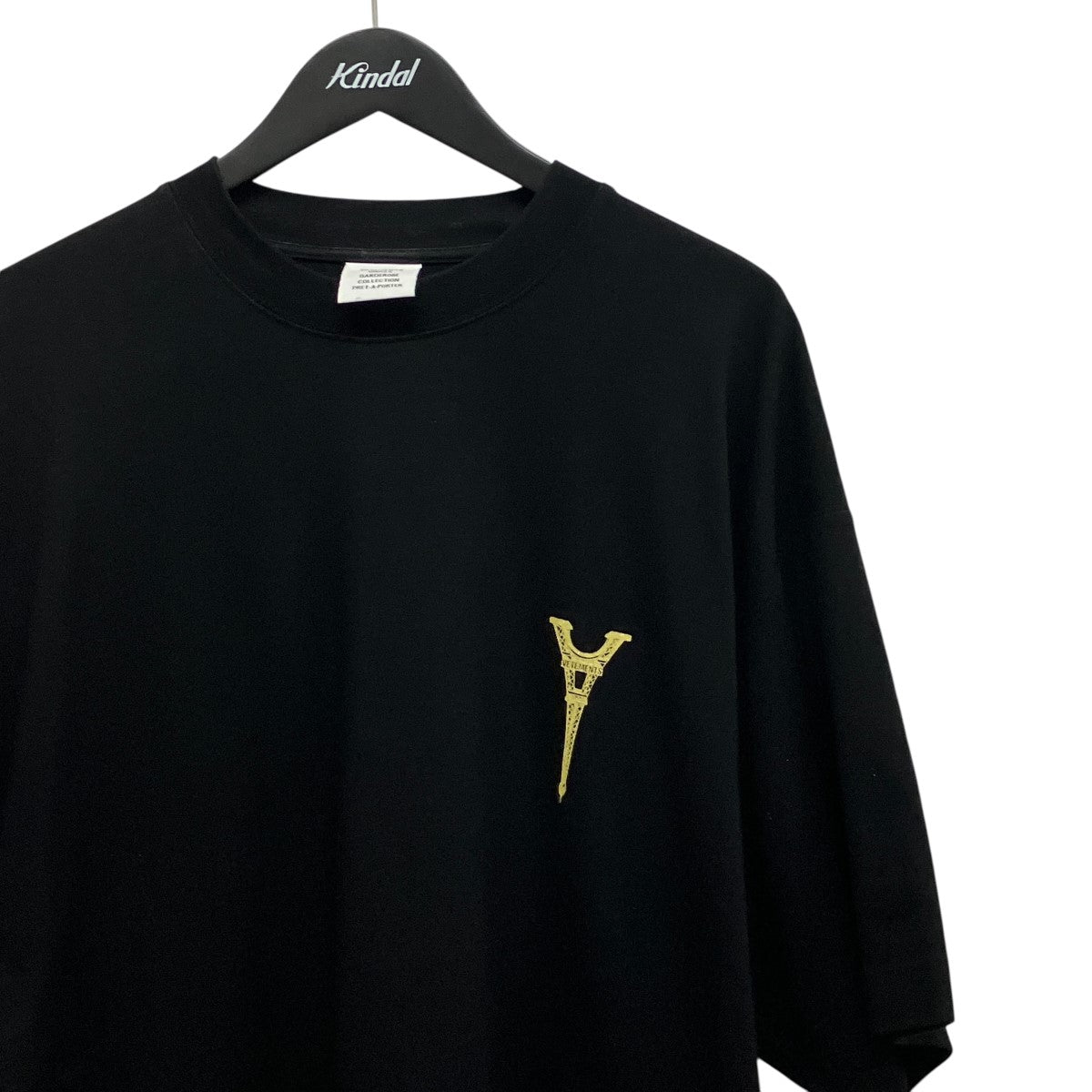 Eiffel Tower Logo T-ShirtバックプリントTシャツUA53TR250B