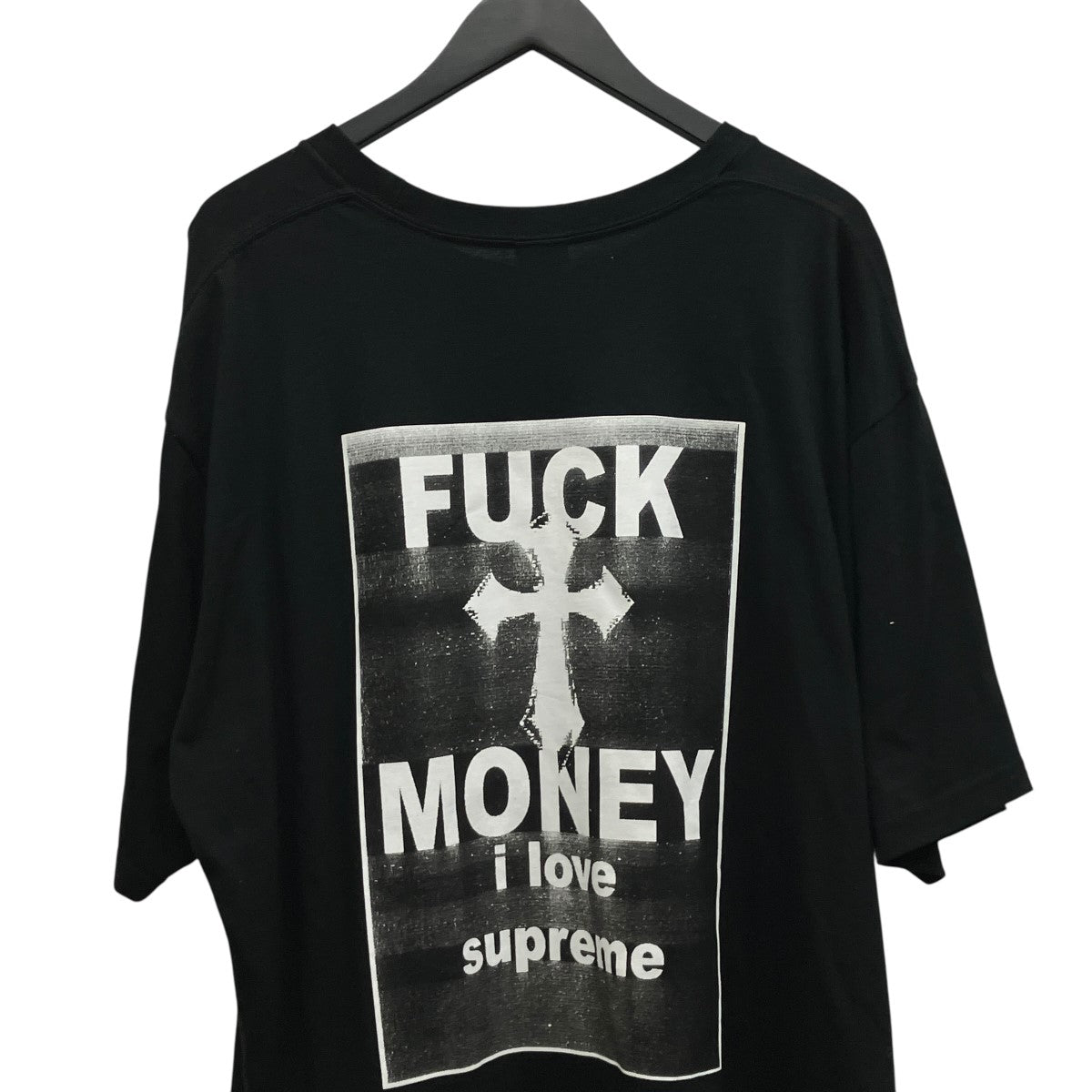 24AWFuck Money TeeバックプリントTシャツ