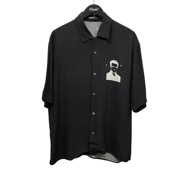 UNDERCOVER(アンダーカバー) 19SSレーヨンオープンカラーシャツ