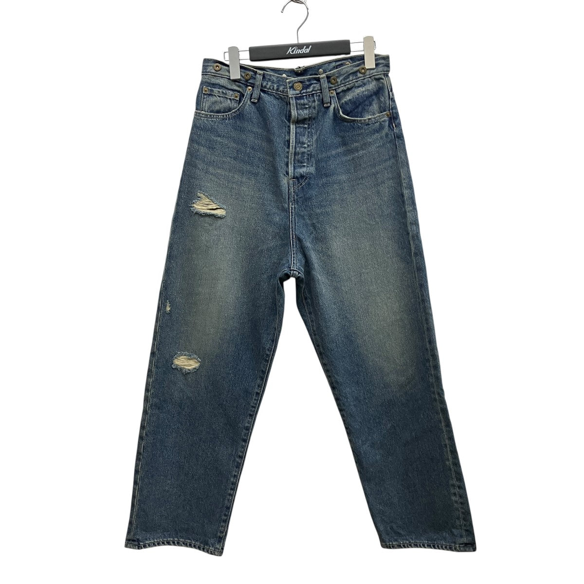 ダメージ加工デニムパンツBR235002Er-00