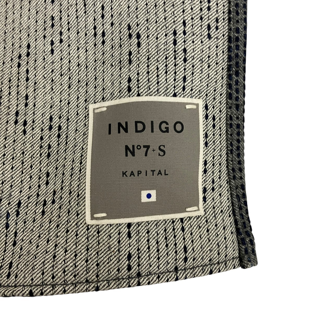 Century Denim NO．7ロゴプリントデニムショルダーバッグ