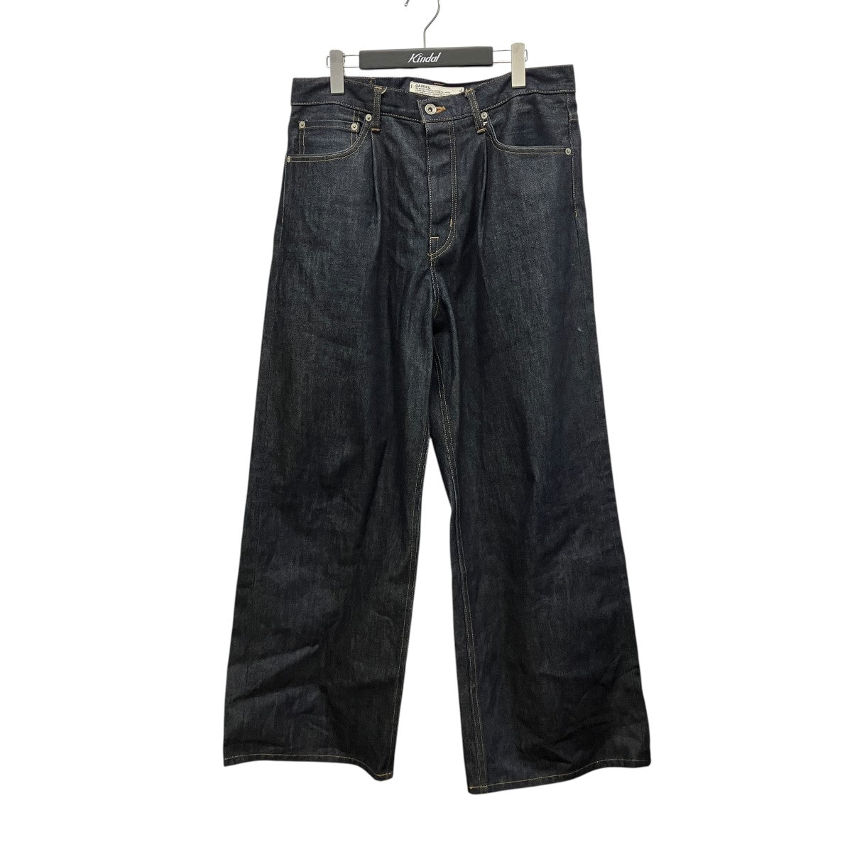 Wide Rigid Denim Pantsワイドリジットデニムパンツ25SS-NW-DNM2