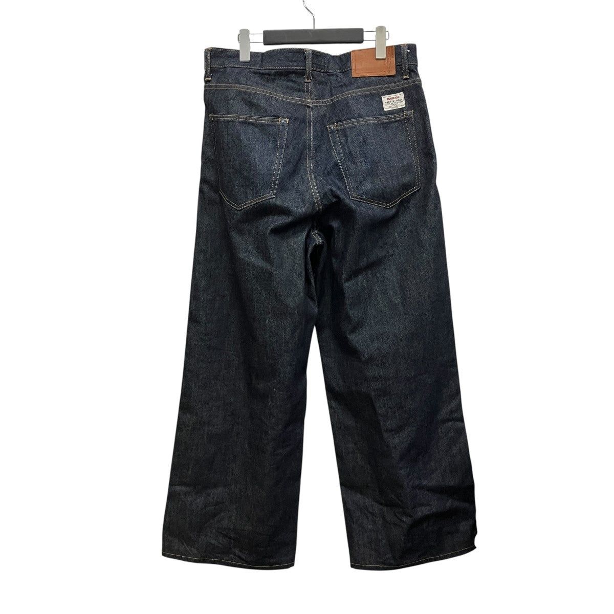 Wide Rigid Denim Pantsワイドリジットデニムパンツ25SS-NW-DNM2
