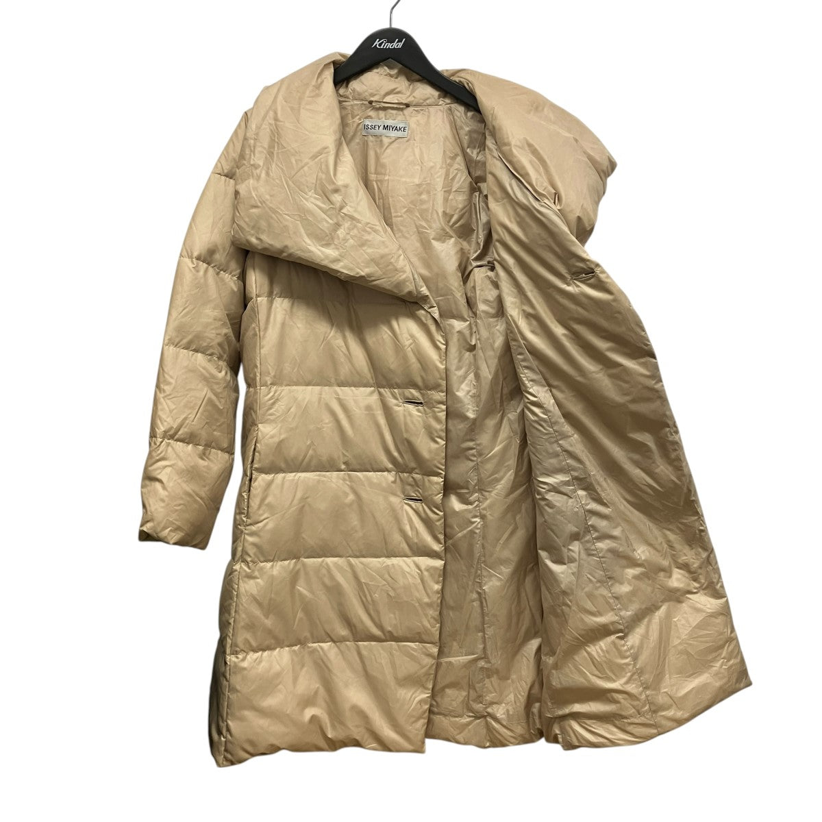 ISSEY MIYAKE(イッセイミヤケ) 13AWビッグカラーロングダウン