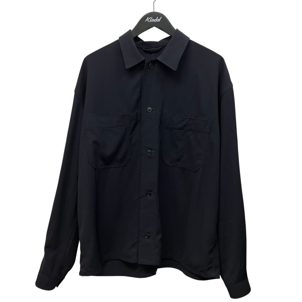 Ian CPO peruke NAVYステッチ長袖シャツSHIRT102