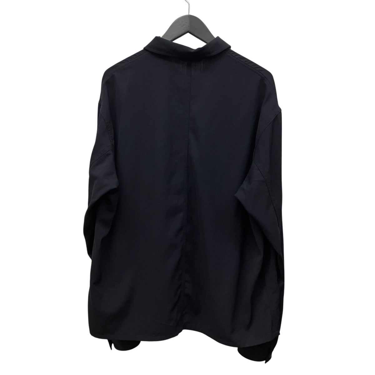 Ian CPO peruke NAVYステッチ長袖シャツSHIRT102