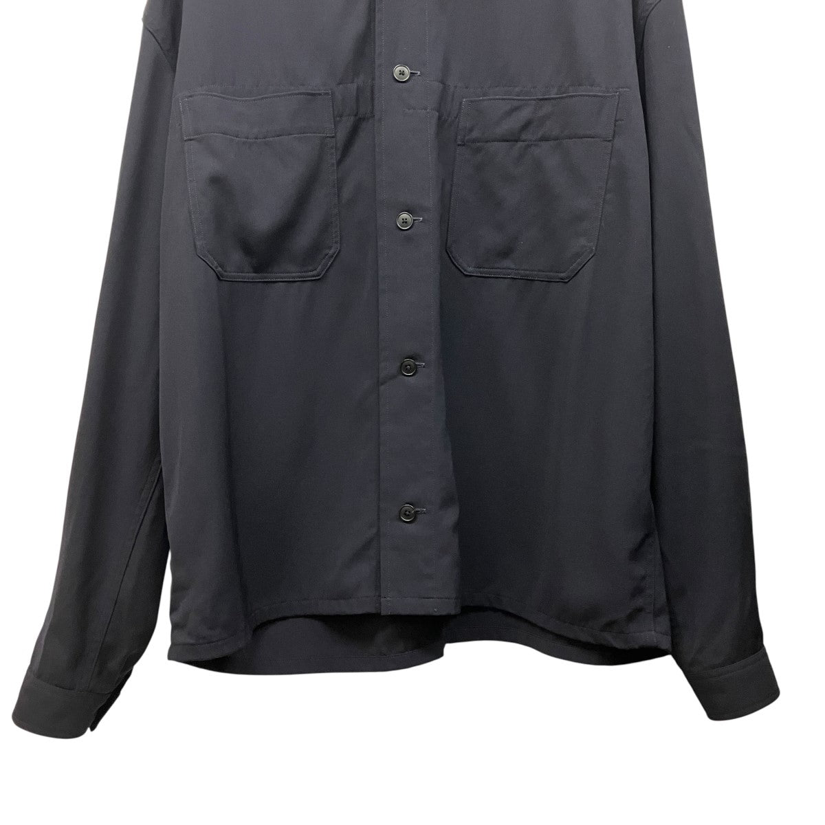 Ian CPO peruke NAVYステッチ長袖シャツSHIRT102