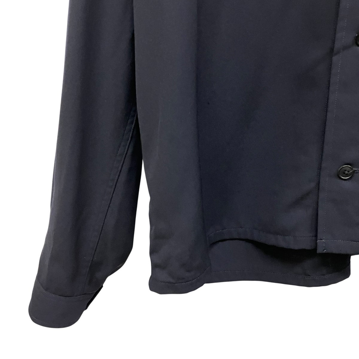 Ian CPO peruke NAVYステッチ長袖シャツSHIRT102