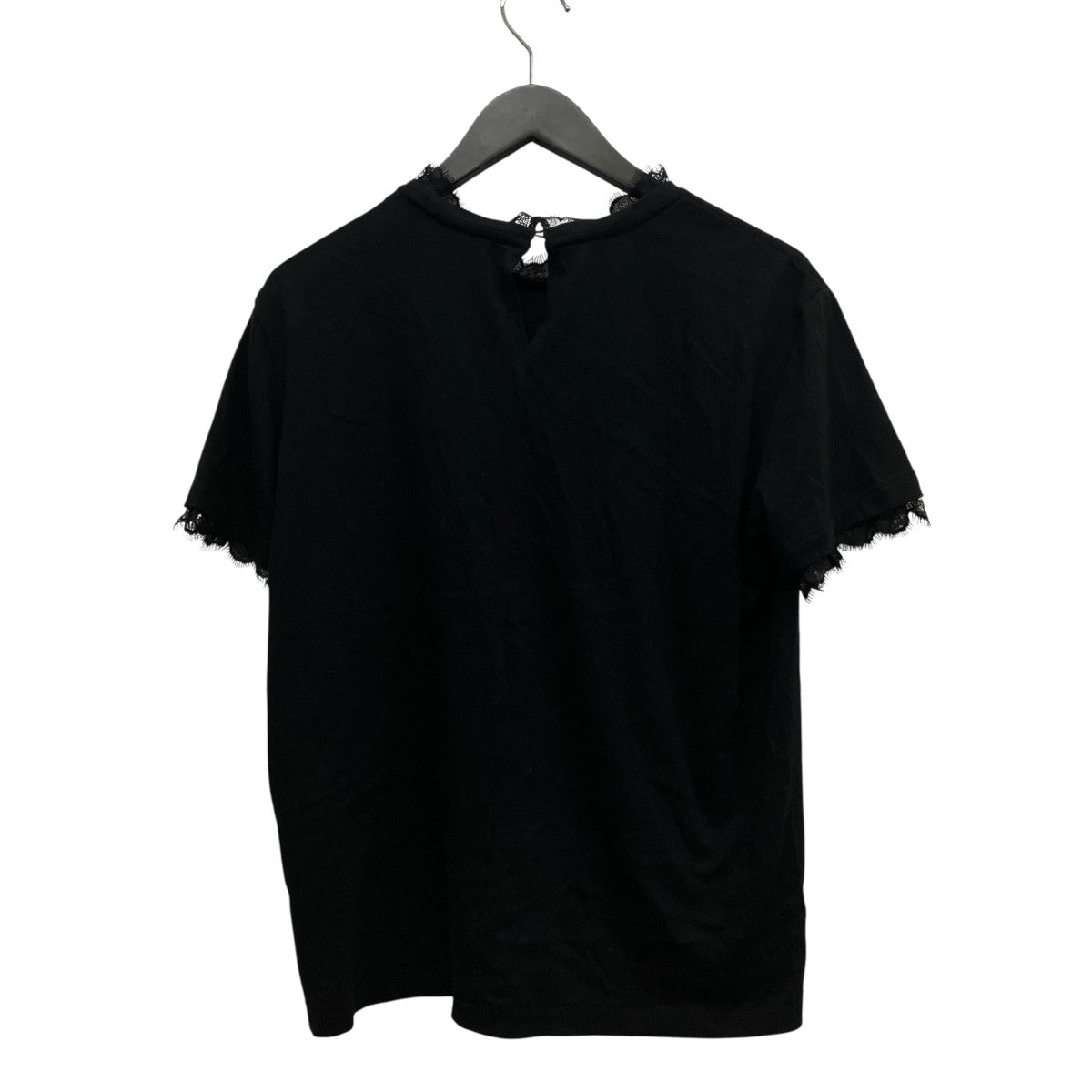レースカラーTシャツEEA-1O250-TS03-BK