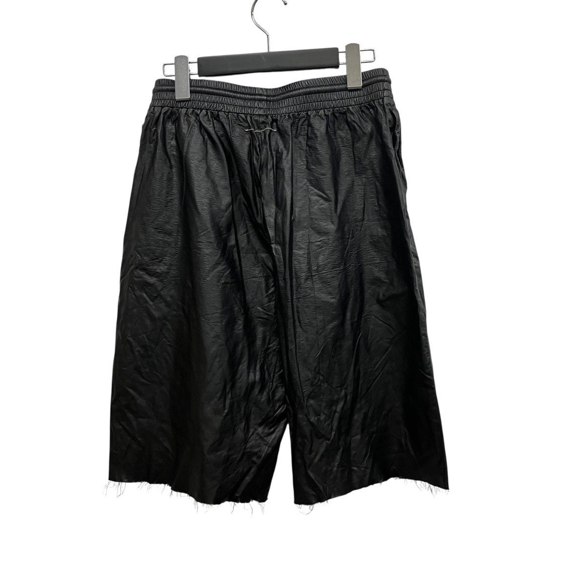 MM6 Maison Margiela(マルタンマルジェラ) フェイクレザーハーフパンツ