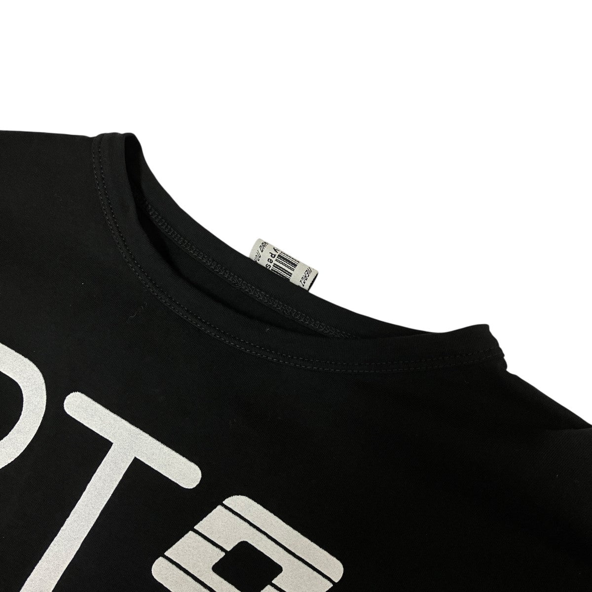 PT9-FITTED PRINTED TEE   BLKロゴプリントＴシャツ33PT09JE11USBK