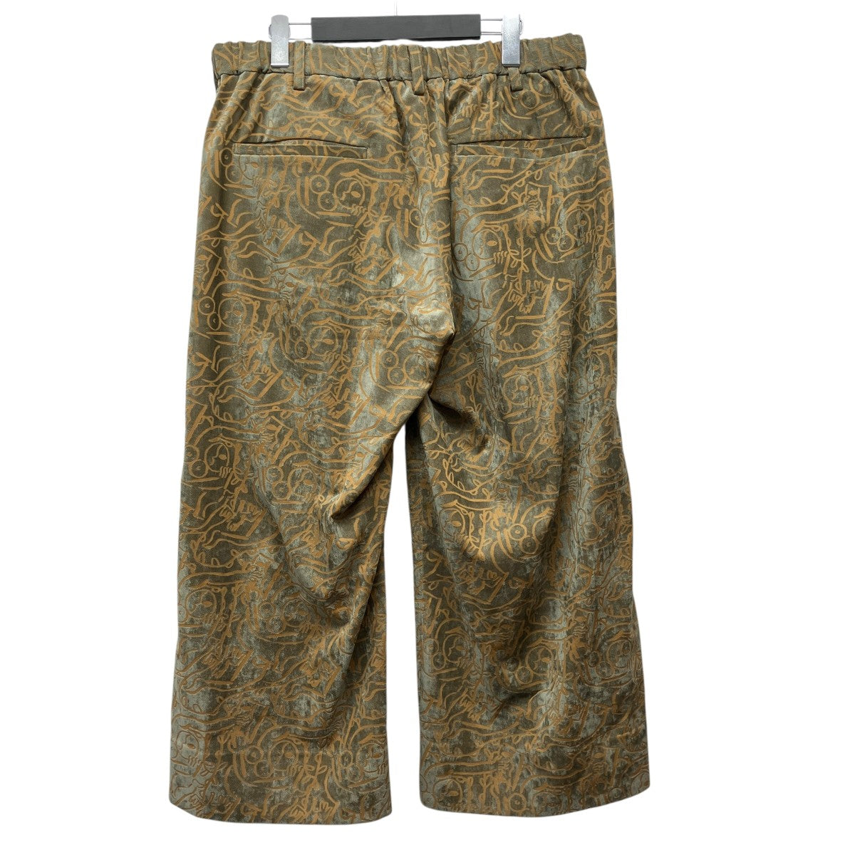 24SS総柄ベロアパンツ24SS-PA9-010