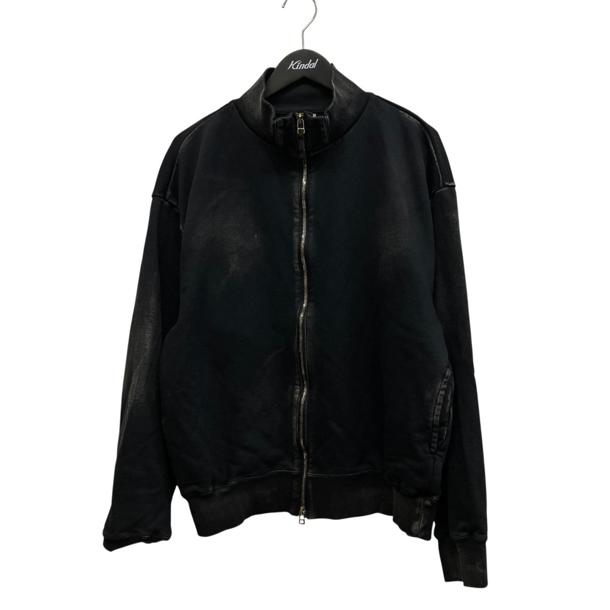 Dyed Flight Jacketダメージ汚れ加工ジップアップジャケット