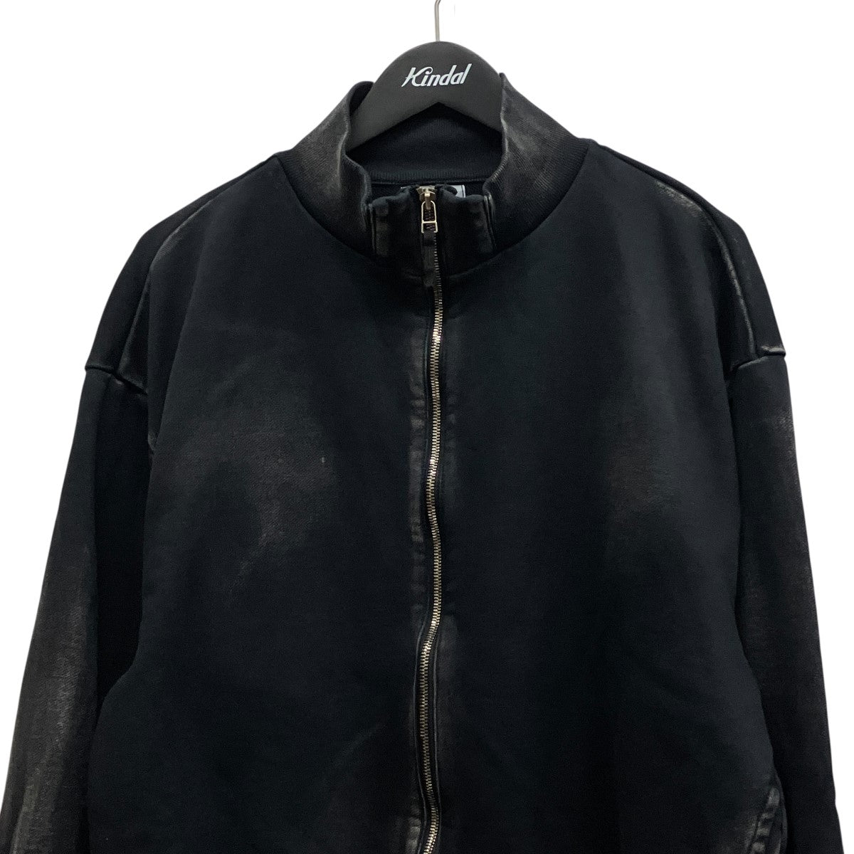 Dyed Flight Jacketダメージ汚れ加工ジップアップジャケット