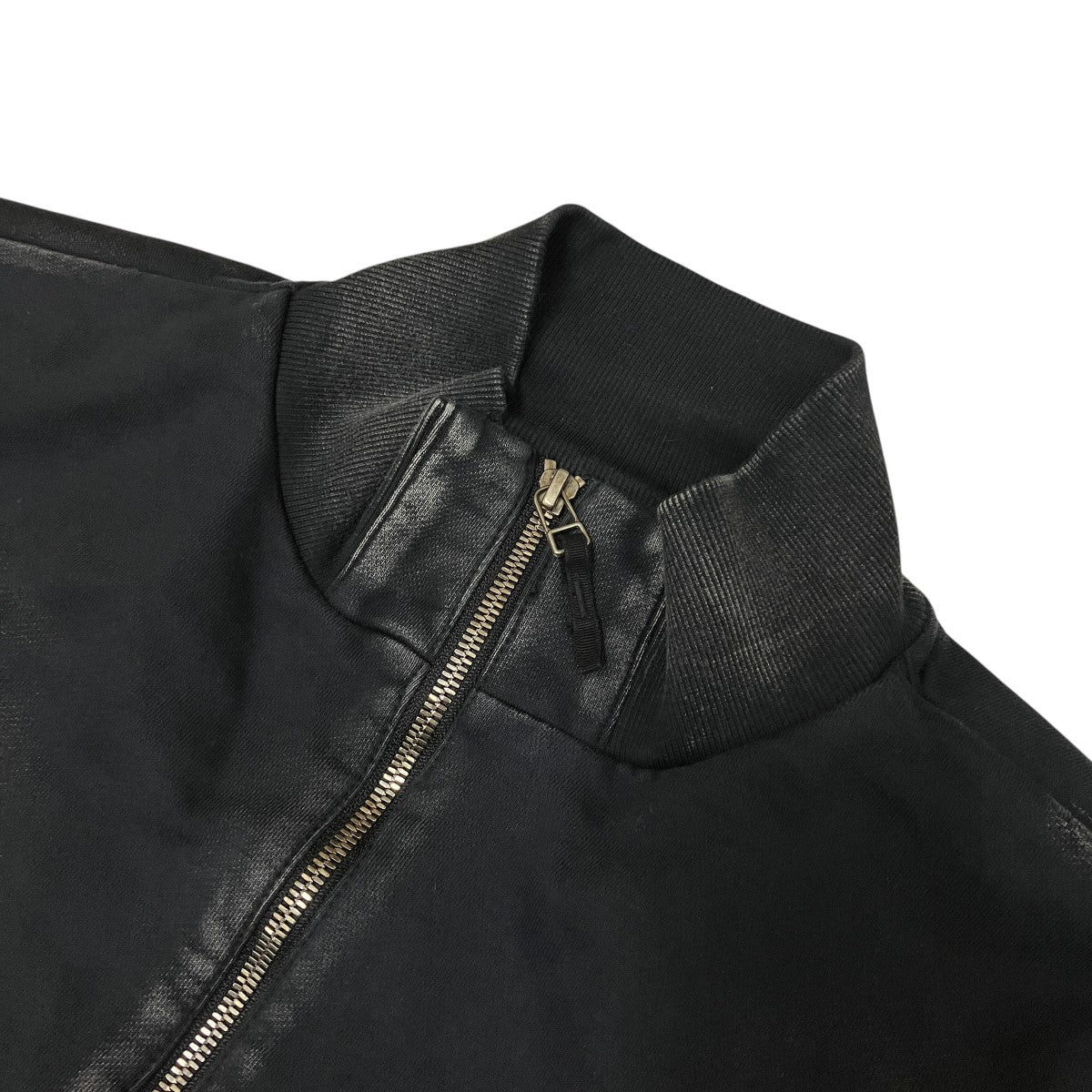 Dyed Flight Jacketダメージ汚れ加工ジップアップジャケット