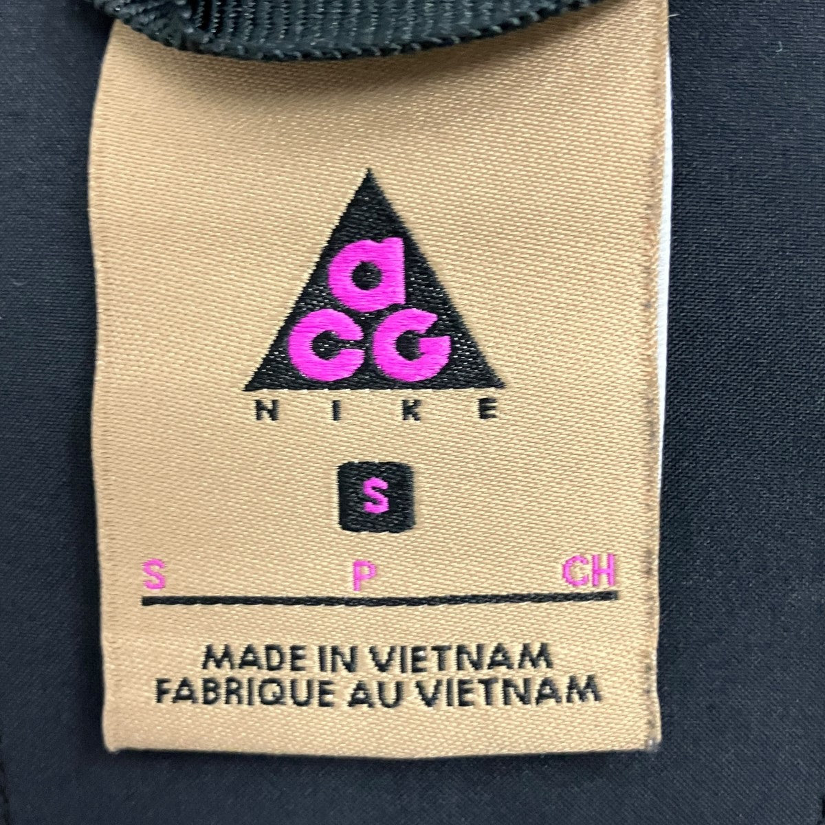 ACG GORETEX COATナイロンフーデッドロングジップアップジャケットAQ3516-010