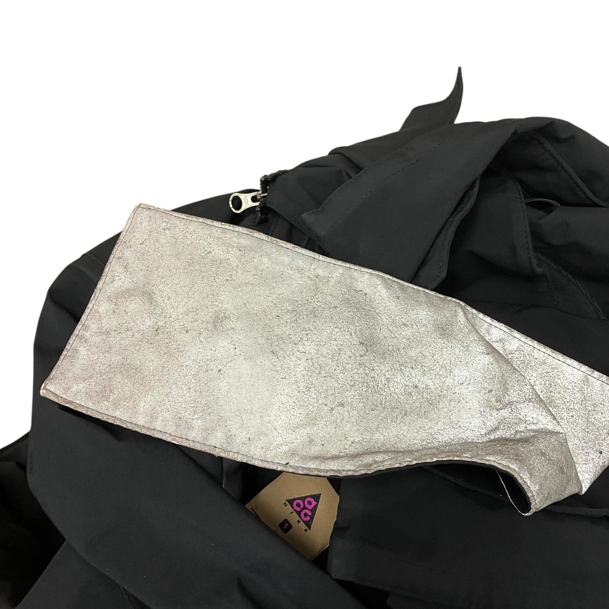 ACG GORETEX COATナイロンフーデッドロングジップアップジャケットAQ3516-010