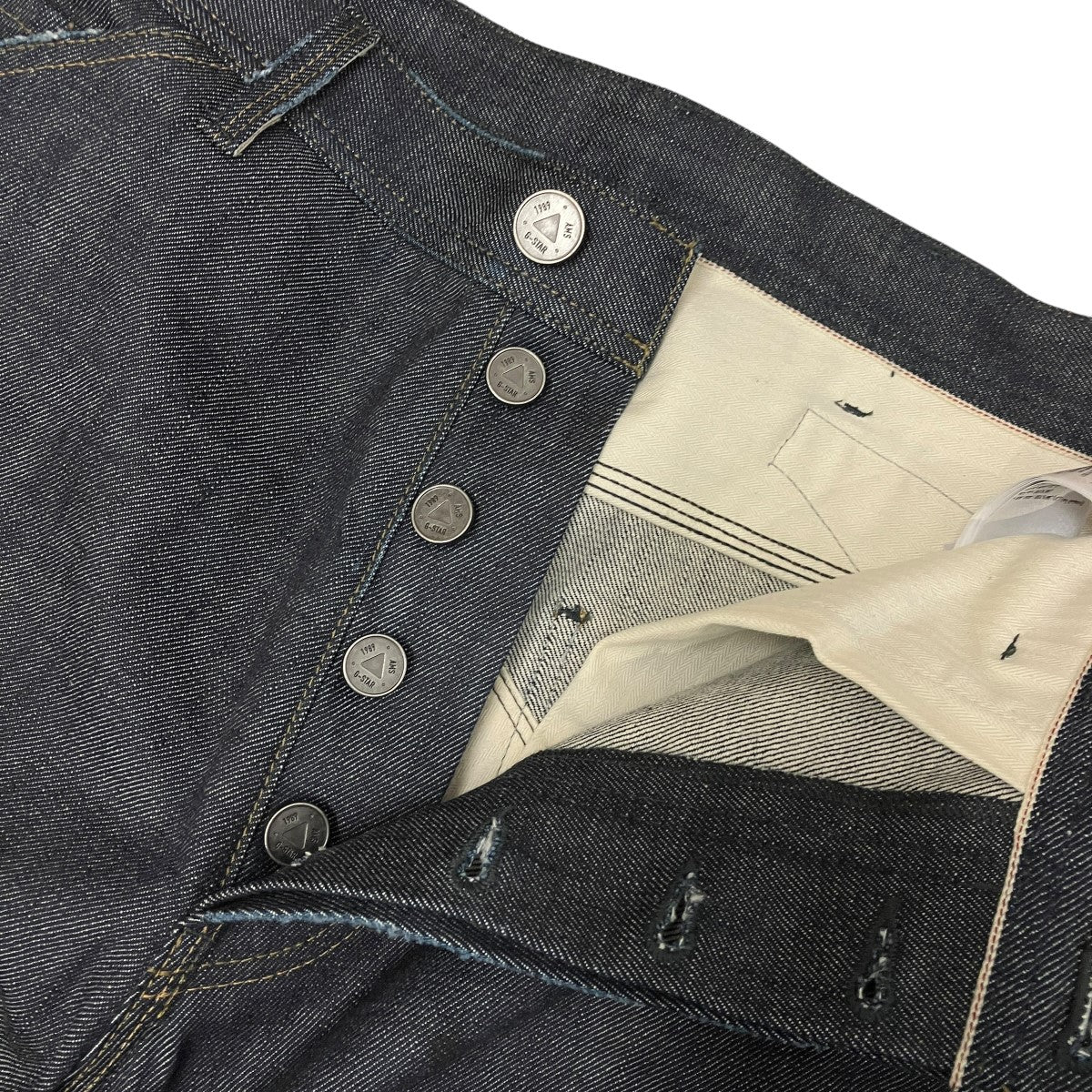 26SSRR 5620 Biker Baggy Jeansダメージ加工デニムパンツD28612-E460