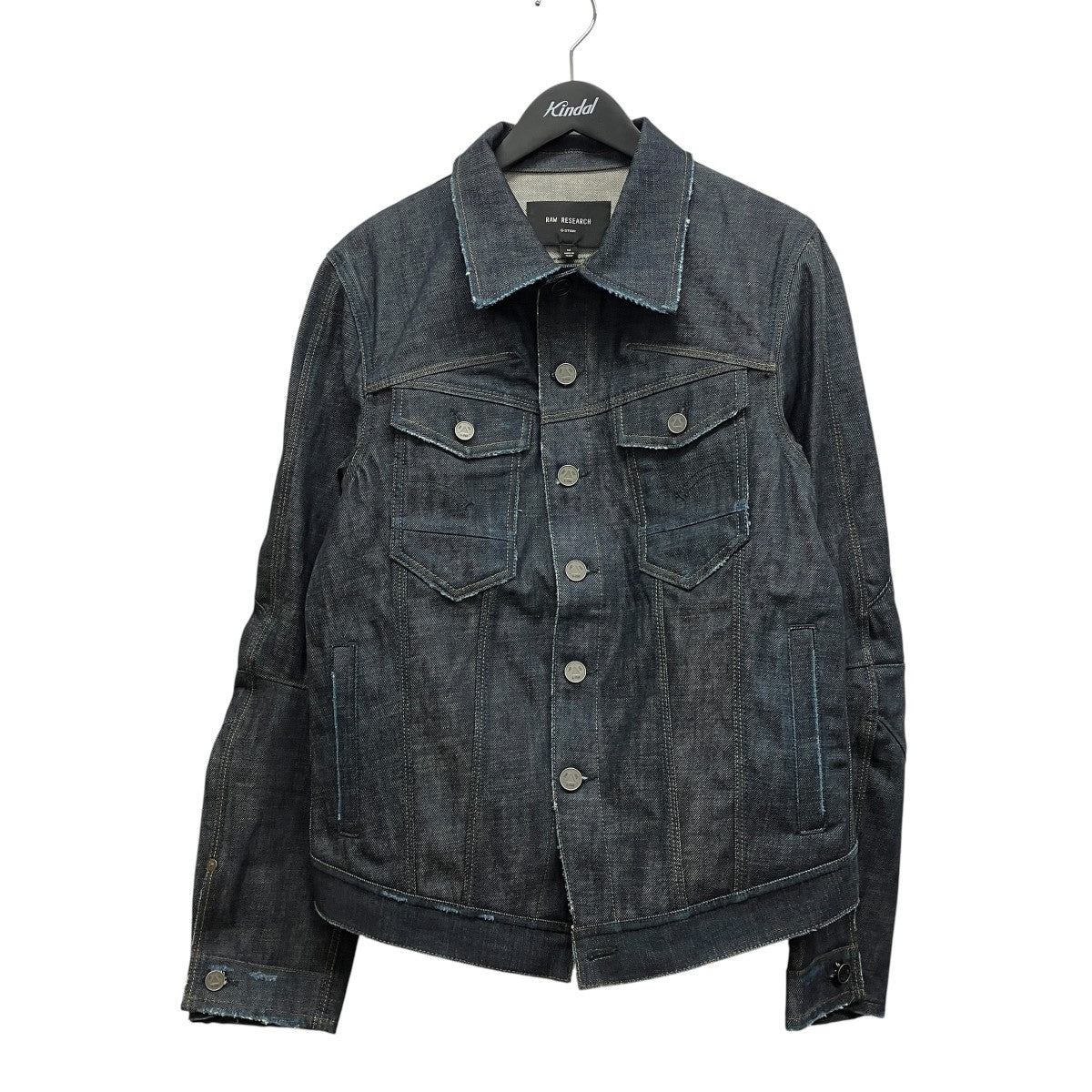 26SSRR Vinny Selvedge Jacketダメージ加工デニムジャケットD28425-E460-H988