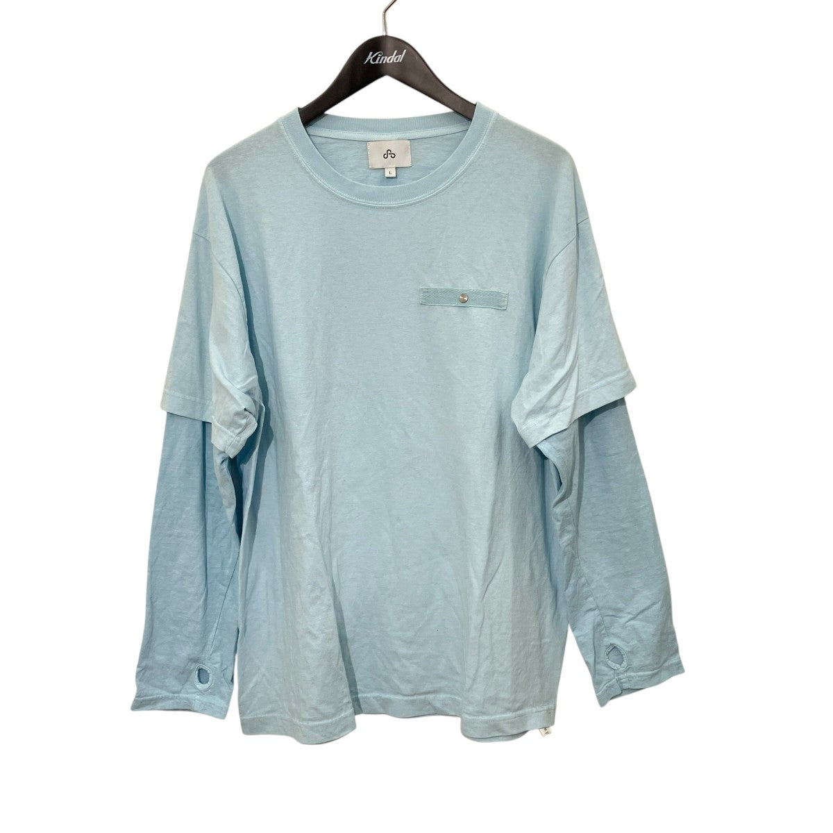 レイヤードロングスリーブTシャツ