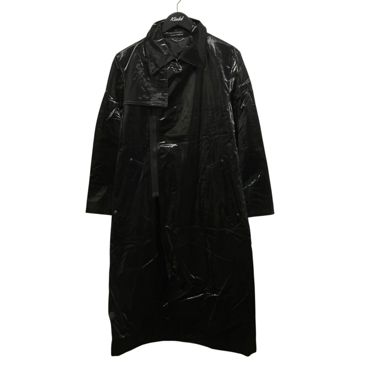 ZIPPED TRENCH COATジップアップエナメルトレンチコート1A003-0221-06