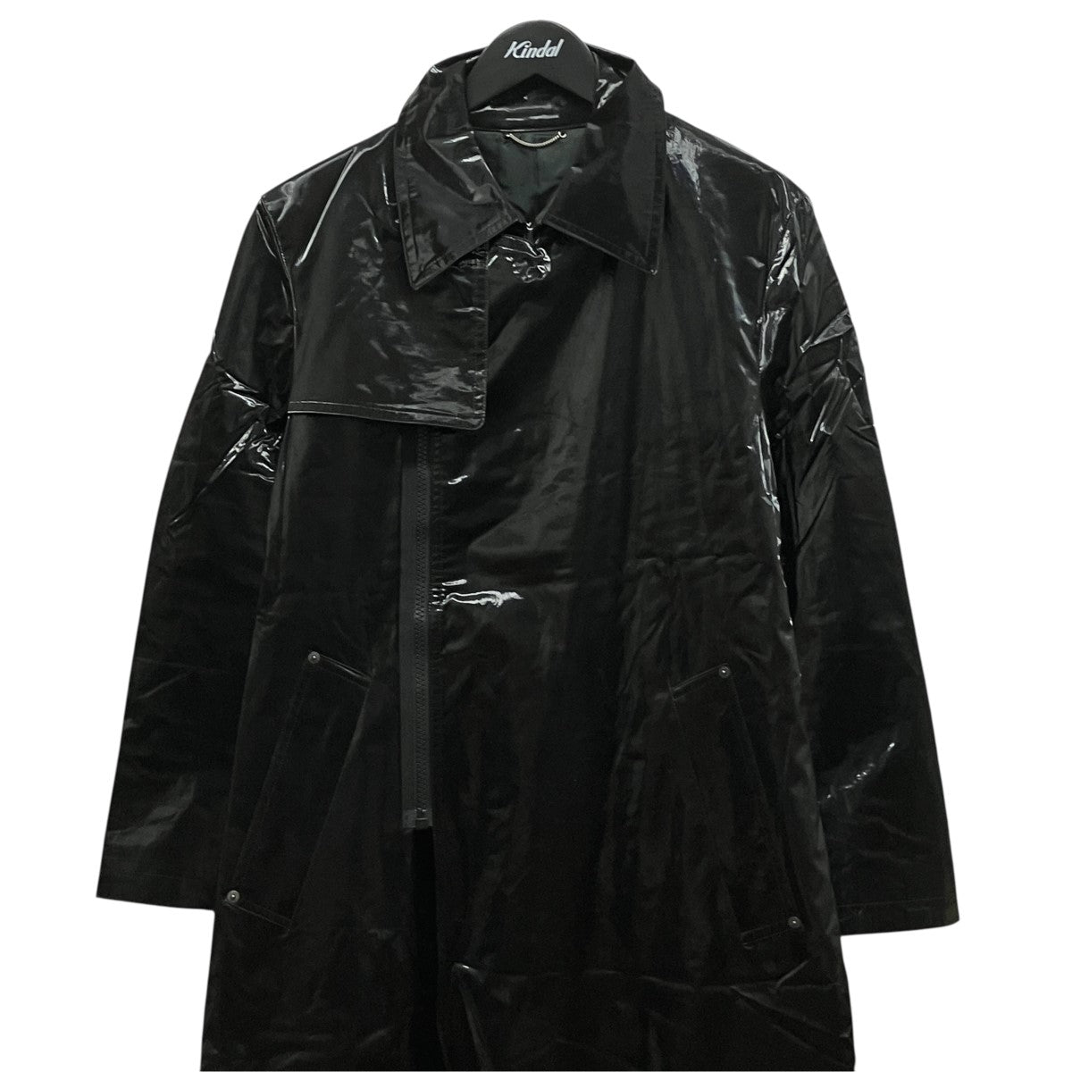 ZIPPED TRENCH COATジップアップエナメルトレンチコート1A003-0221-06