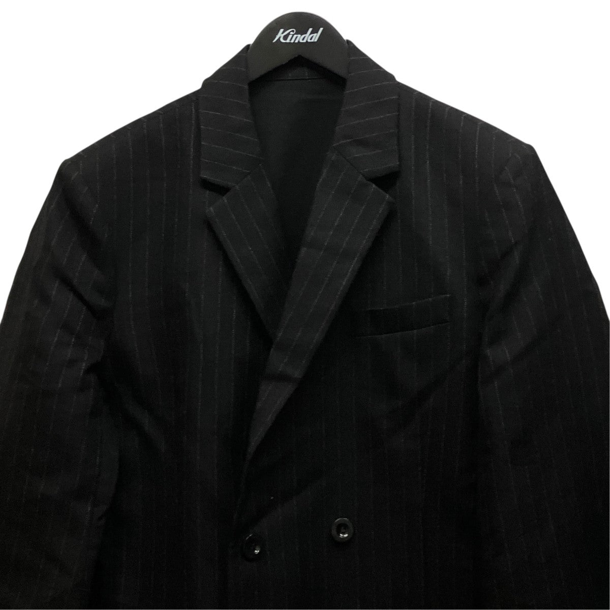 Chalk Stripe x Rip Stop Jacketドッキングストライプテーラードジャケット24-03477M