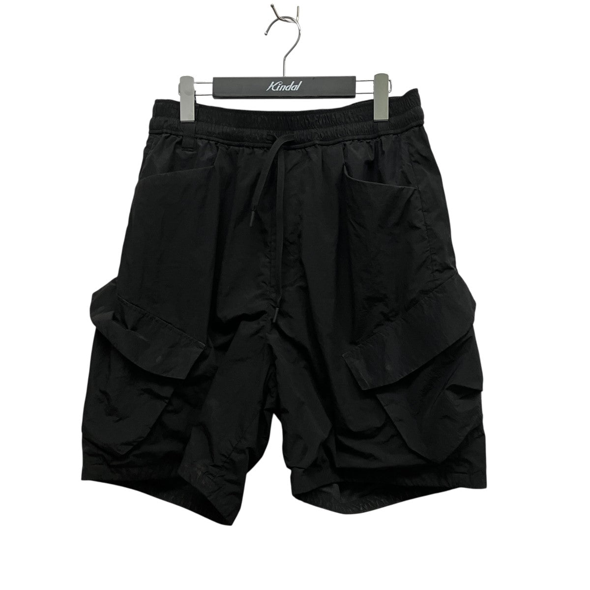 24SSSTUDIOUS別注 CARGO SHORT PANTSナイロンハーフイージーカーゴパンツBK2471413