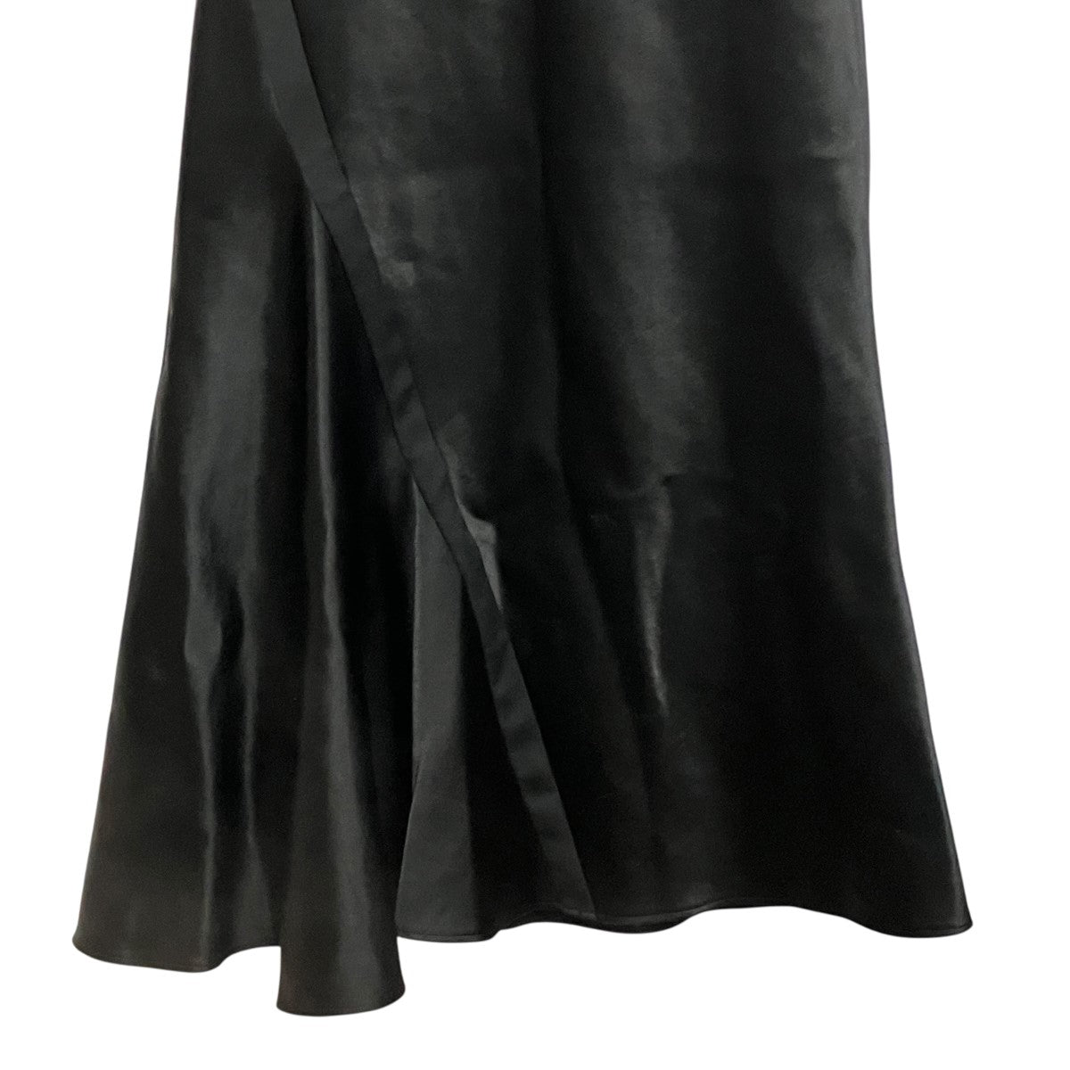 BLACK FORMAL BONDING ACETATE MARMAID SKIRTサテンスカートBF-SK-001