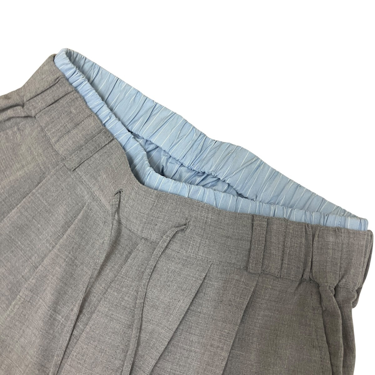 Easy Double Waist Pantsレイヤードイージーパンツ21241465807