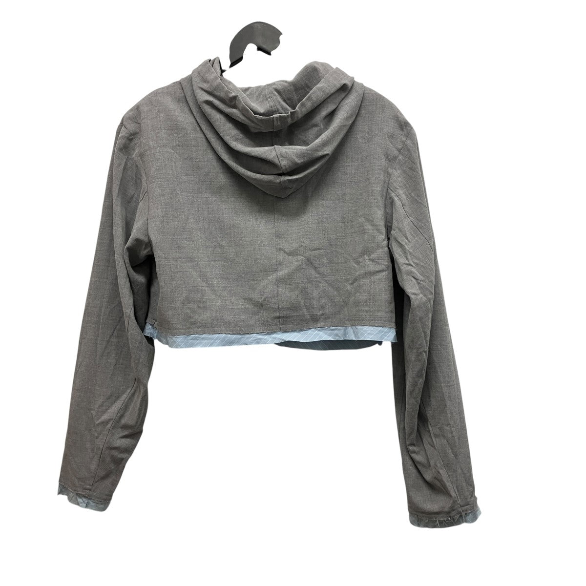 Hoodie Tailored Topsレイヤードフーデッドパーカー21241315805