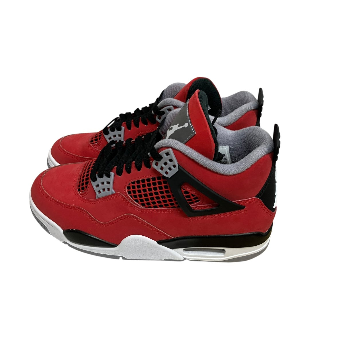 AIR JORDAN 4 Toro Bravo Fire Red and BlackハイカットスニーカーFQ8138-600