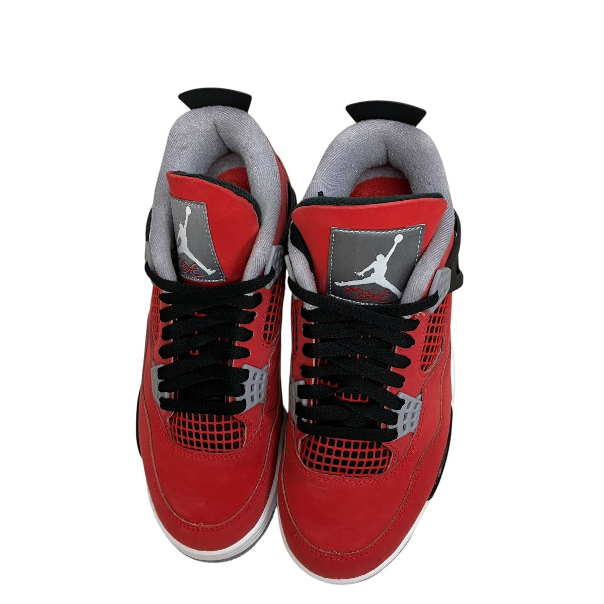 AIR JORDAN 4 Toro Bravo Fire Red and BlackハイカットスニーカーFQ8138-600