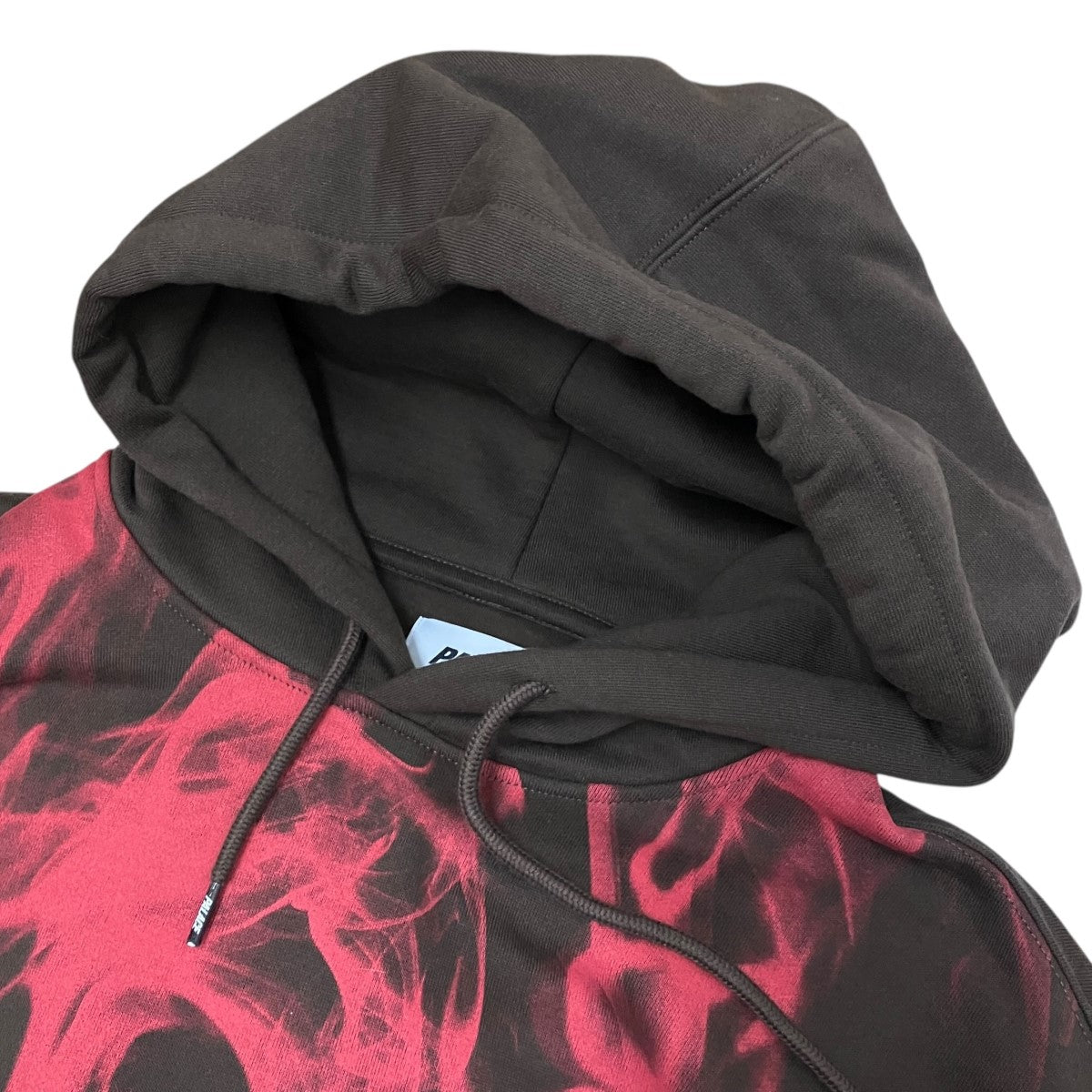 スカルプリントプルオーバーパーカーSMOKED HOOD