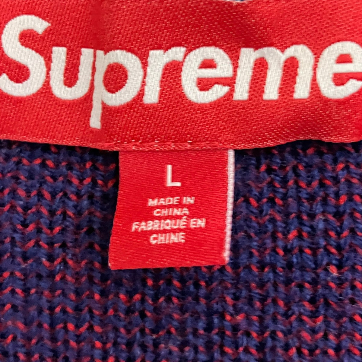 Supreme(シュプリーム) 24AWバック刺しゅうニットFuck Money Sweater