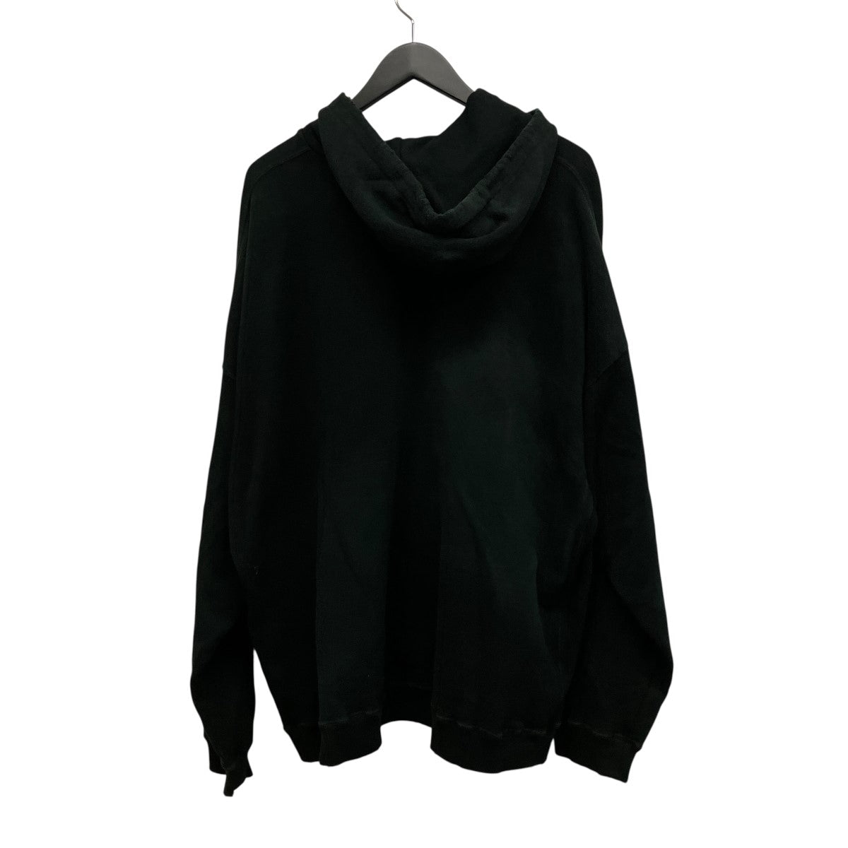 Water-repellent Vintage Wash Hoodieダメージ加工ジップアップパーカー23AW C-1