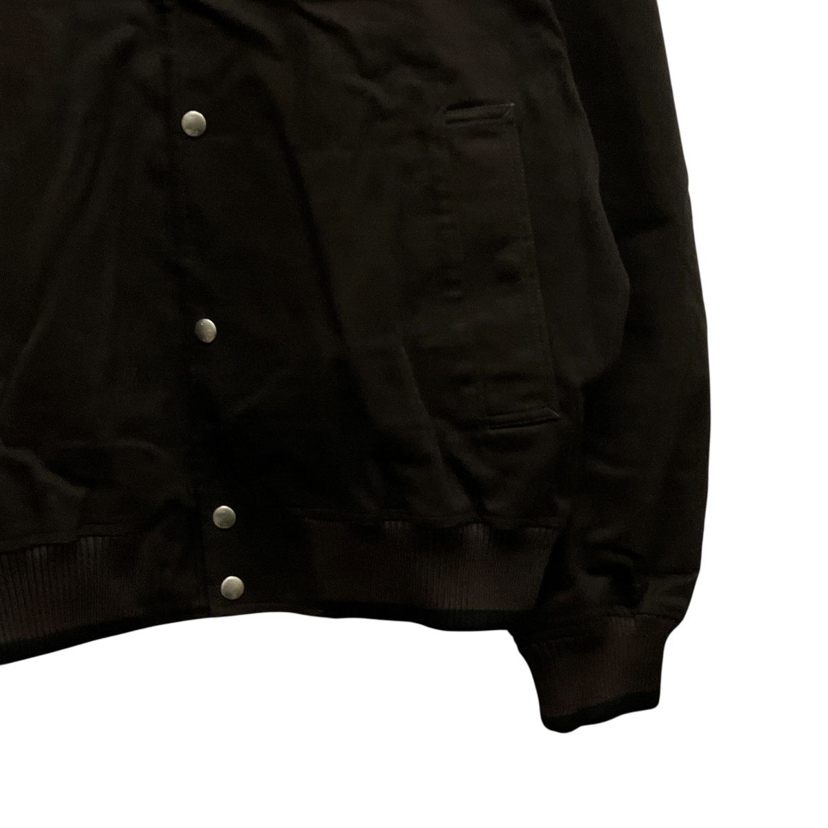 26SSIngrid Jacket襟レザーコットンツイルブルゾン683C403A3105