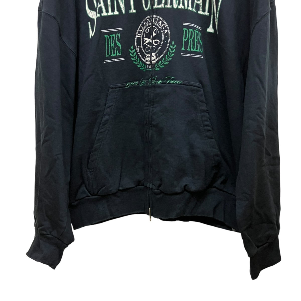 SAINT GERMAIN DAMAGE HOODIEZIP UPパーカー803264