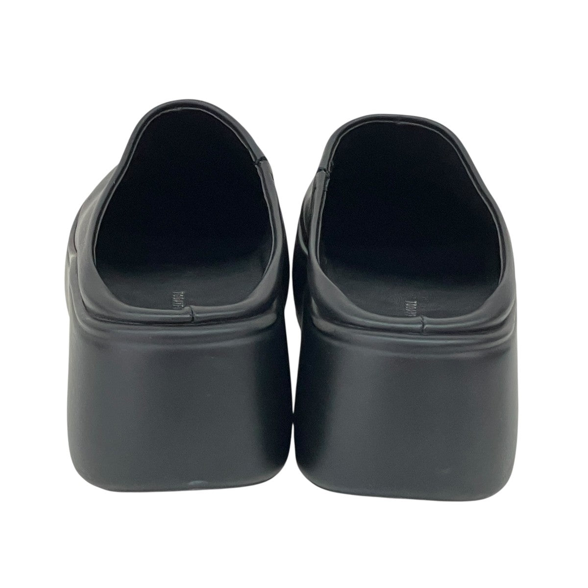 TODAYFUL(トゥデイフル) Volume Sole Sabot厚底サンダル ブラック