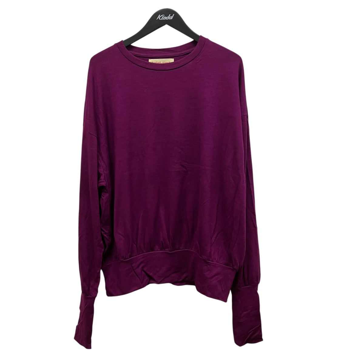wool L S topウールジャージークルーネックセーターBO-CS001