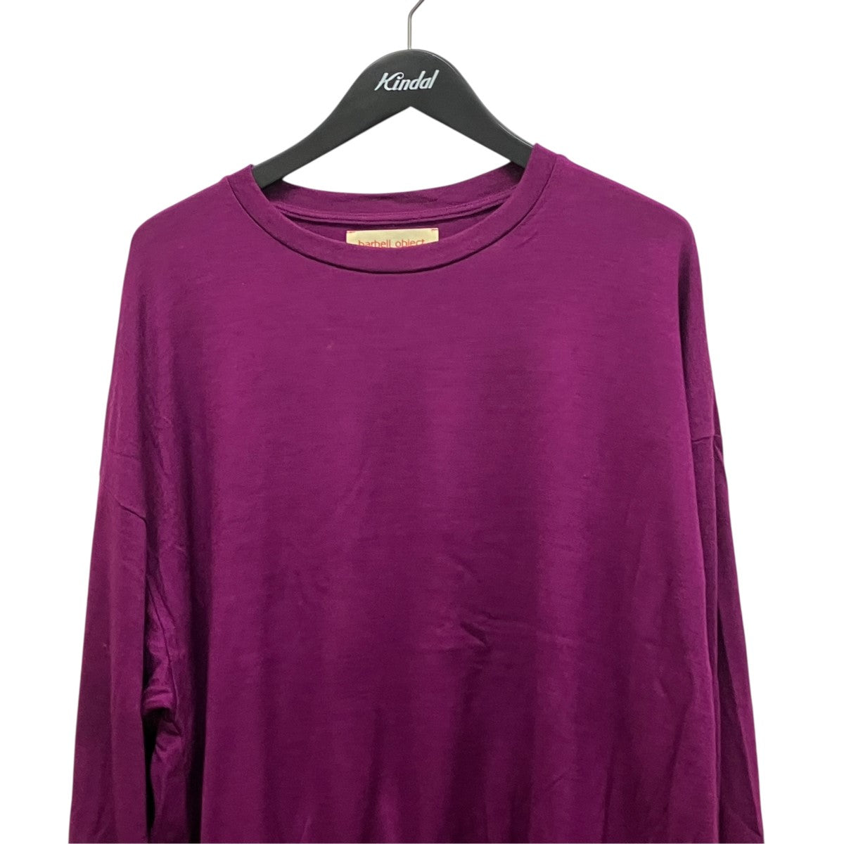 wool L S topウールジャージークルーネックセーターBO-CS001