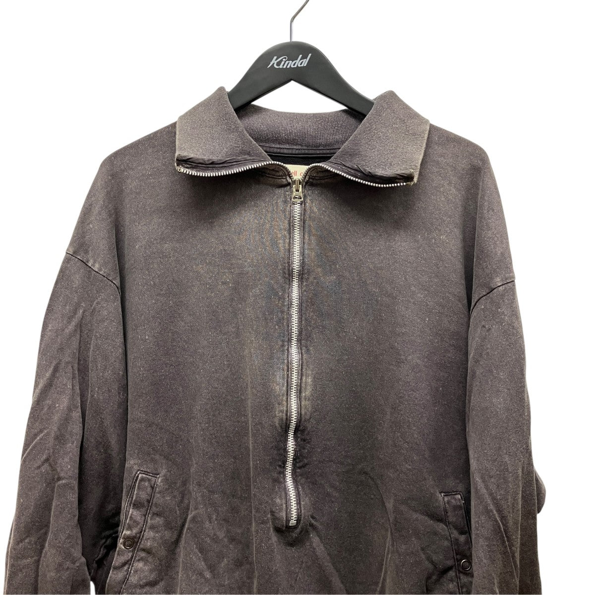 参考価格\35，200zip sweatハーフジップスウェットトレーナーbo-04cn01