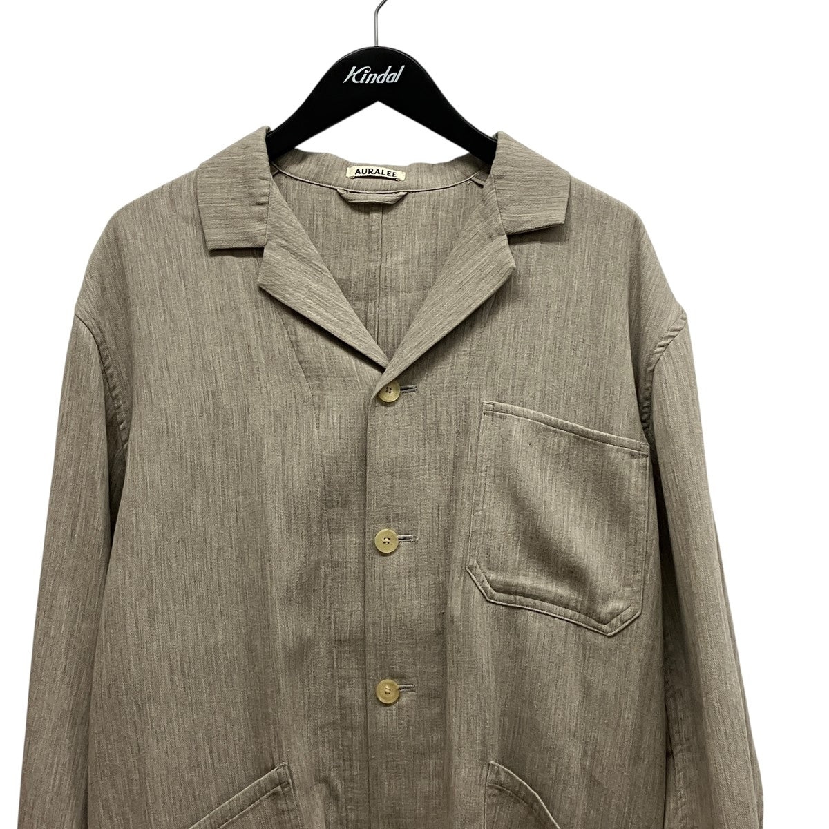 COTTON WOOL DOUBLE CLOTH BLOUZONコットンウールダブルクロスジャケットA20SB01WF