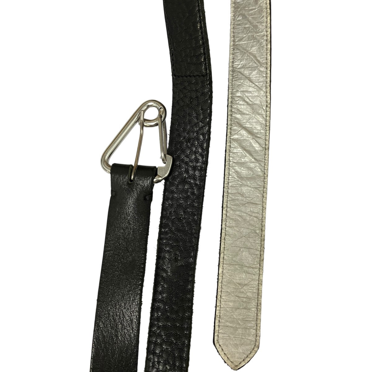 Carabiner beltレザーベルト