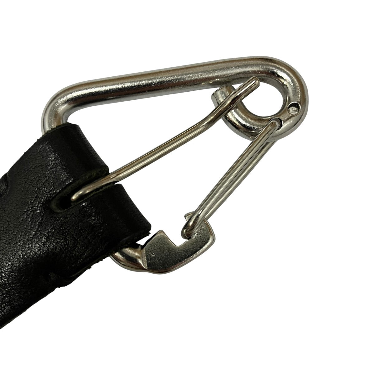 Carabiner beltレザーベルト