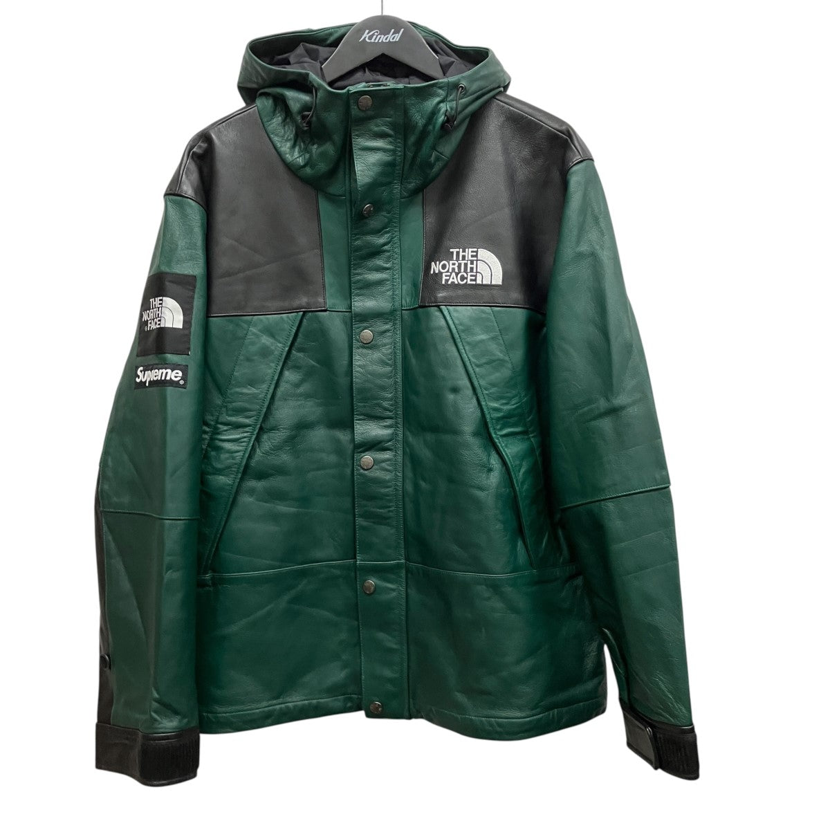 Supreme×THE NORTH FACE 18AWLeather Mountain parkaレザーマウンテン