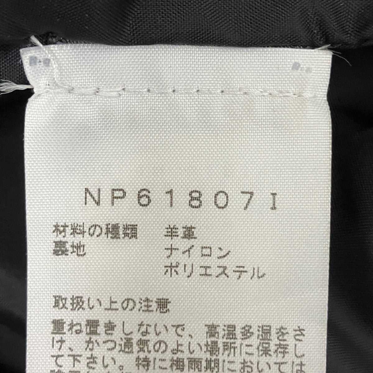 18AWLeather Mountain parkaレザーマウンテンパーカーNP618071