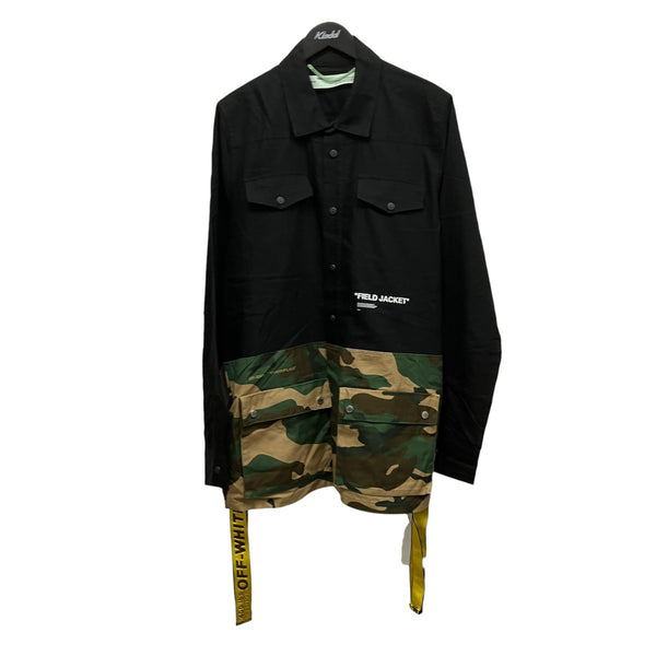 OFFWHITE(オフホワイト) 切替カモフラージュミリタリージャケット